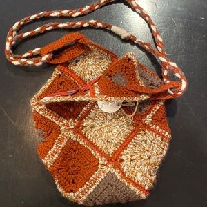 Granny Square Shoulder Bag